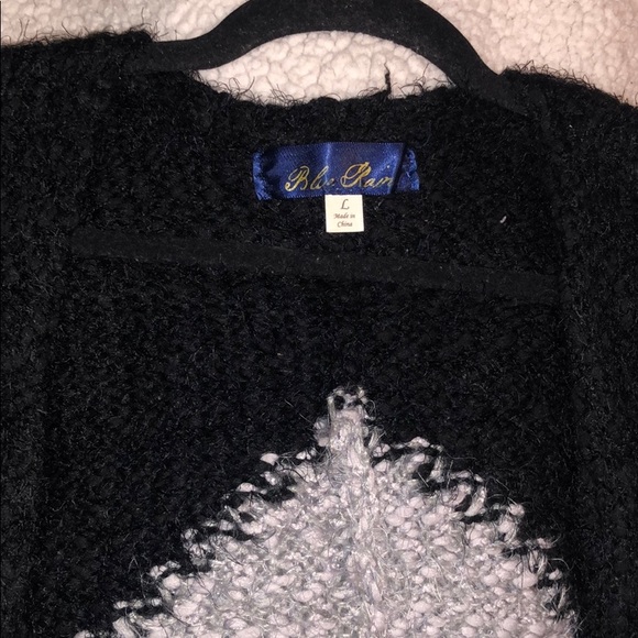 ***SOLD***Blue Rain Cardigan Sweater - Picture 3 of 5